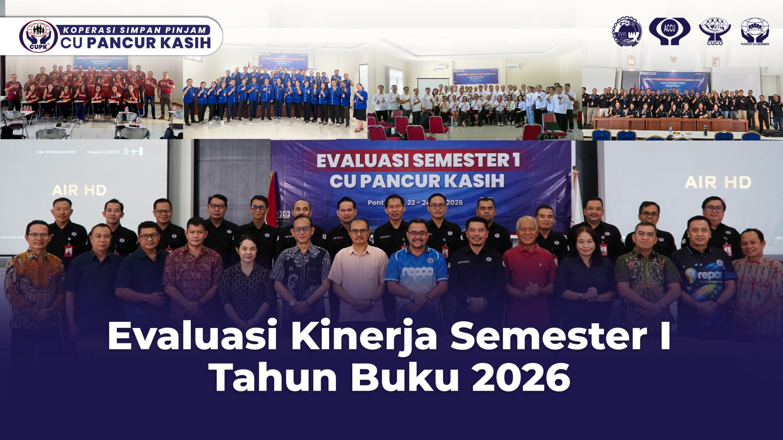 Evaluasi Kinerja Semester I Tahun Buku 2026